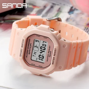 Jam Tangan Wanita Analog-Digital Tahan air