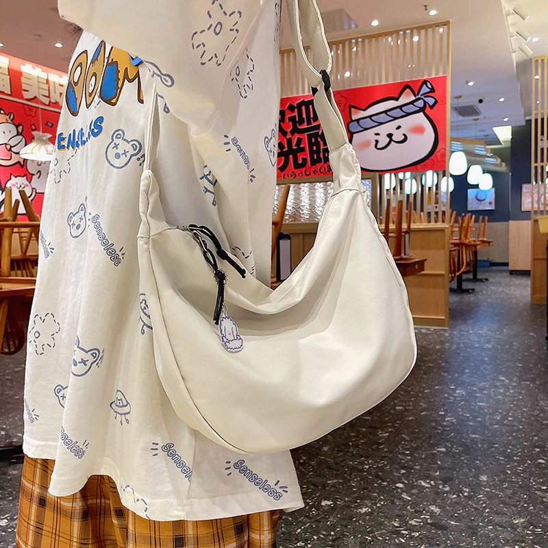 Tas Selempang Wanita Korean Style SImple Sling Bag Perempuan Tahan Air - Image 2