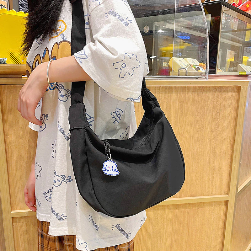 Tas Selempang Wanita Korean Style SImple Sling Bag Perempuan Tahan Air - Image 3