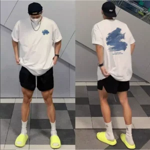 Kemeja Pria Official Shop - Baju Oversize Pria Gaussian Kaos Oversize Atasan Oversize Pria