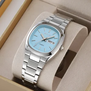 Jam Tangan Wanita Analog Tali Stainless MGOS