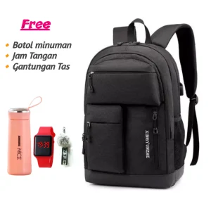 Tas Ransel Sekolah Pria Menengah Keatas Tas Ransel Laptop Perjalanan Premium